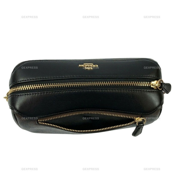 Bennett Crossbody Satchel Handbag Brown/Black - Picture 4 of 6